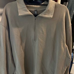 Brand new Lululemon French oversized half zip pullover